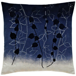 Clarissa Hulse Boston Ivy Cushion Indigo